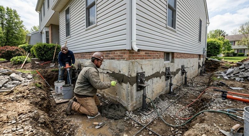 Basement Foundation Repair in Norfolk County, MA