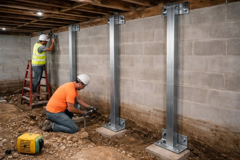 Basement Stabilization in Norwood, MA
