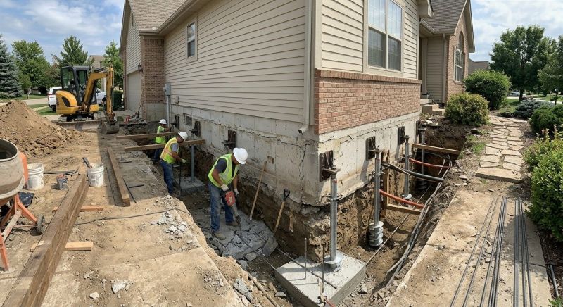Basement Underpinning in Norwood, MA
