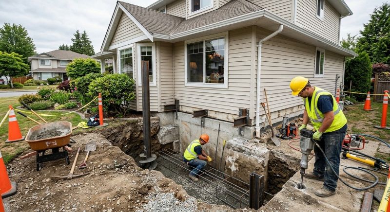 Building Foundation Repair in Abington, MA
