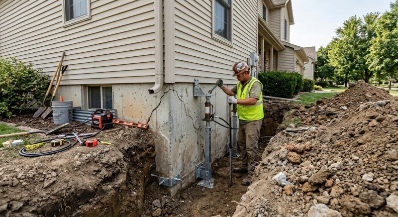 Building Foundation Repair in Braintree, MA