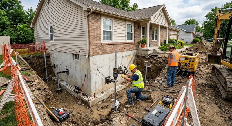 Building Foundation Repair in Hopkinton, MA