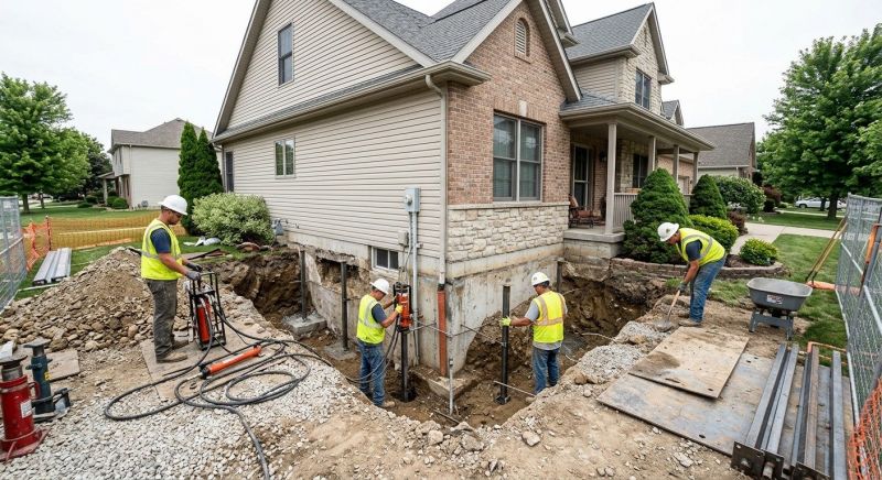 Building Foundation Repair in Hyde Park, MA