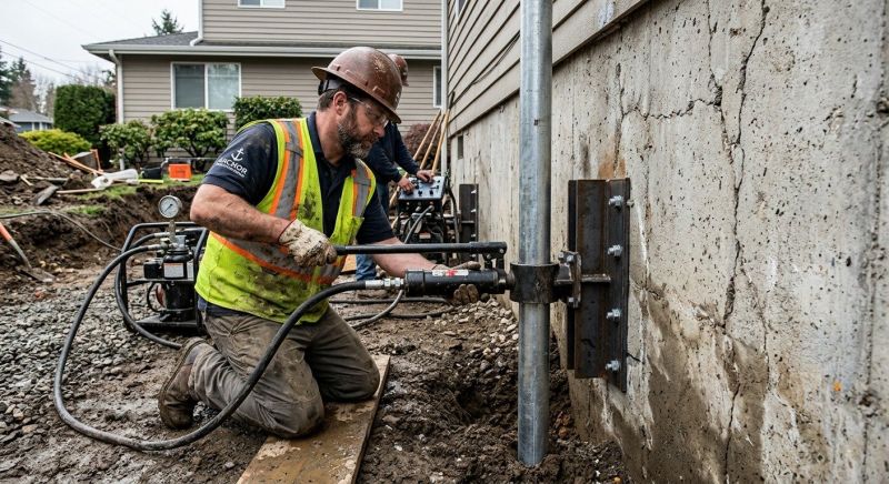 Concrete Foundation Leveling in Carlisle, MA