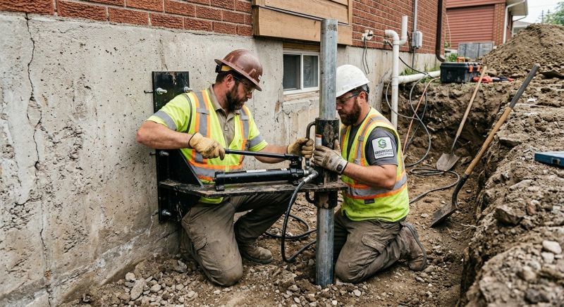 Concrete Foundation Leveling in Halifax, MA