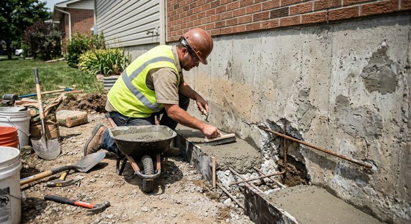 Concrete Foundation Repair in Halifax, MA