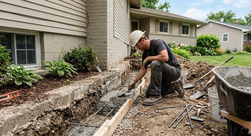 Concrete Foundation Repair in Hopkinton, MA