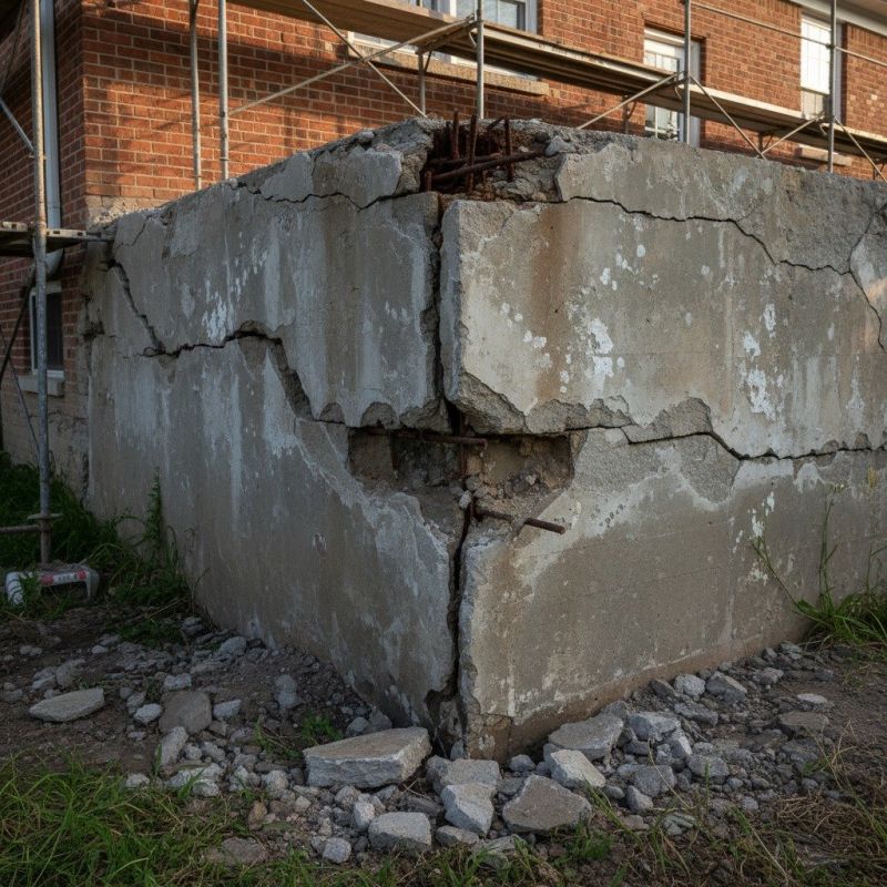 Cracked Foundation Repair in Charlestown, MA