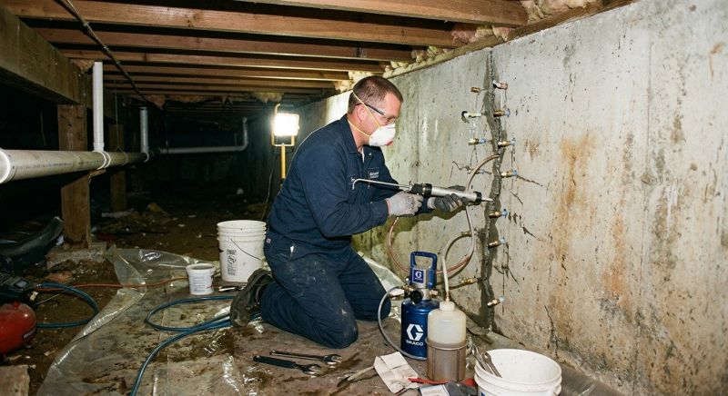 Crawlspace Foundation Repair in Framingham, MA