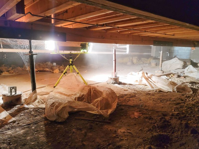 Crawlspace Foundation Repair in Halifax, MA