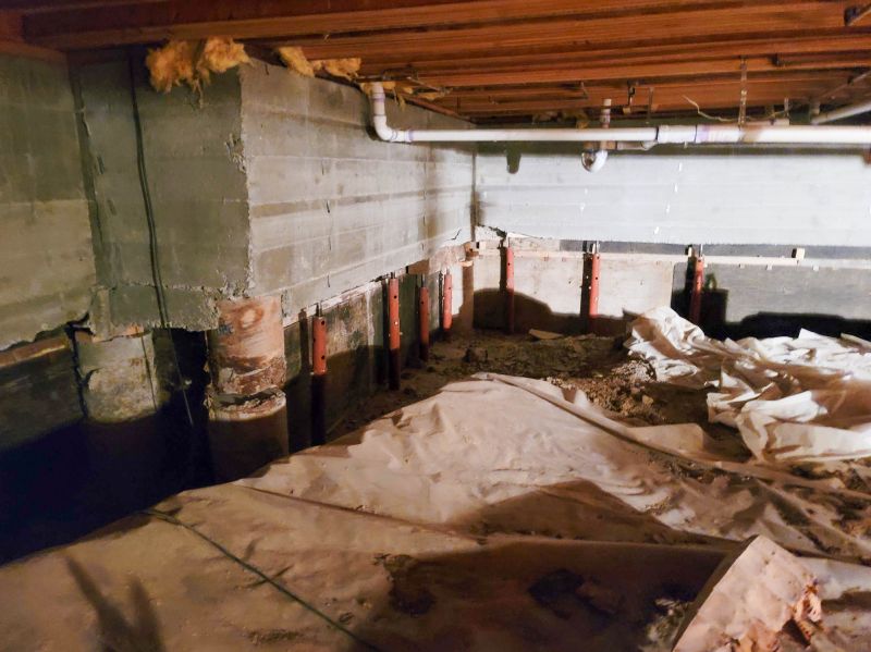 Crawlspace Foundation Repair in Hull, MA