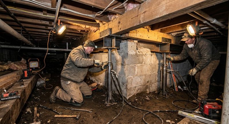 Crawlspace Repair in Norwood, MA