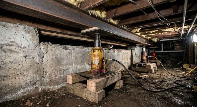 Foundation Jacking in Attleboro, MA