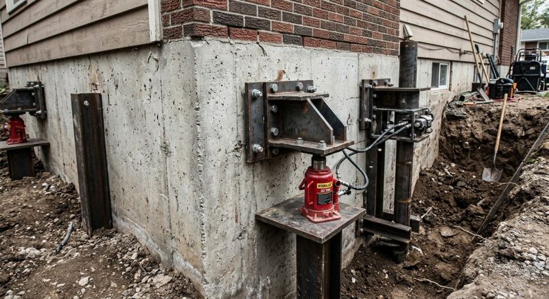 Foundation Jacking in Concord, MA