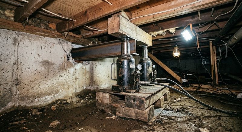 Foundation Jacking in Grafton, MA