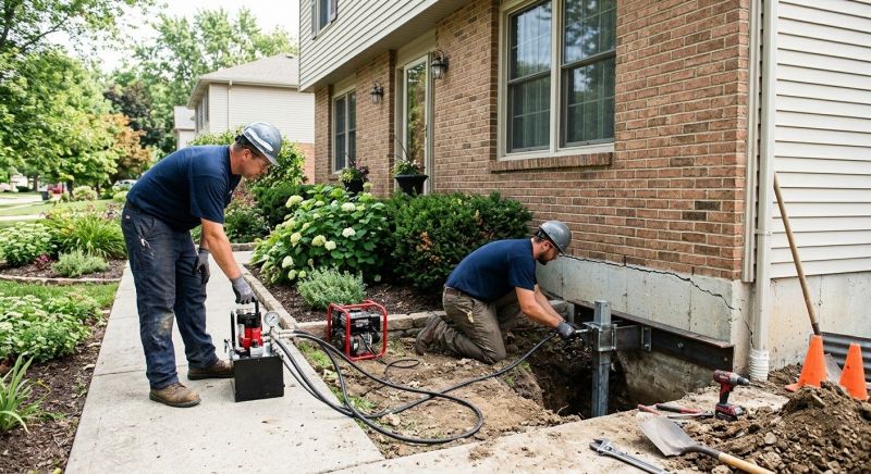 Foundation Jacking in Somerville, MA