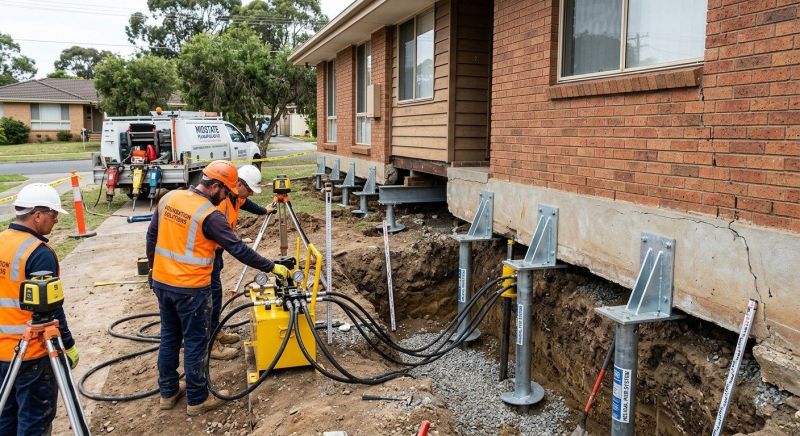 Foundation Jacking in South Walpole, MA