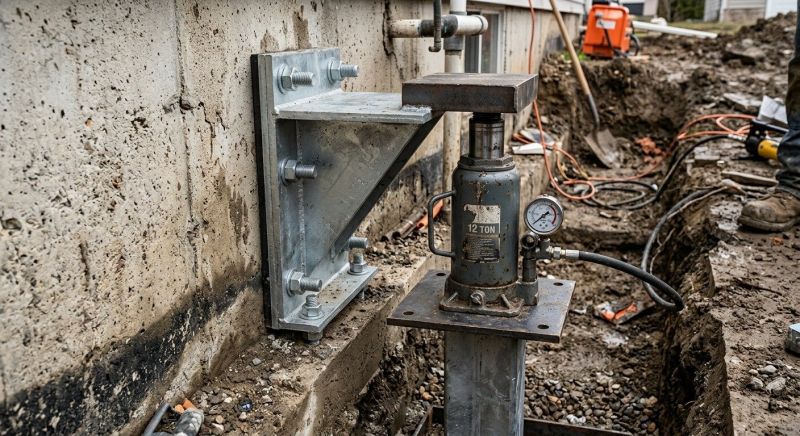 Foundation Jacking in Uxbridge, MA