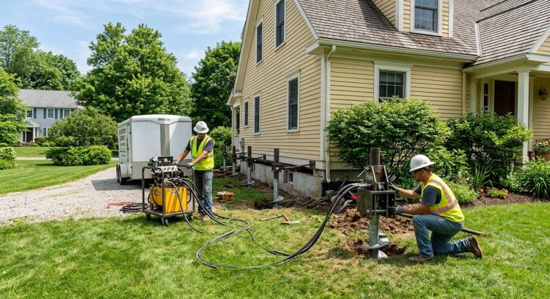 Foundation Lifting in Wakefield, MA