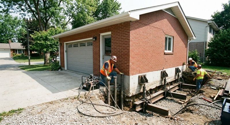Foundation Lifting in Whitinsville, MA