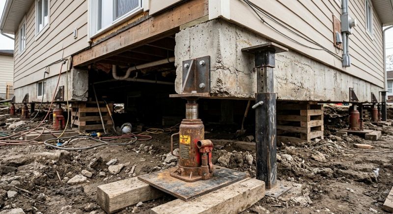 Foundation Raising in East Taunton, MA