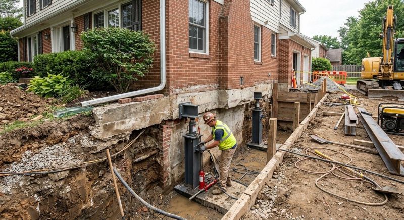 Foundation Raising in Holliston, MA