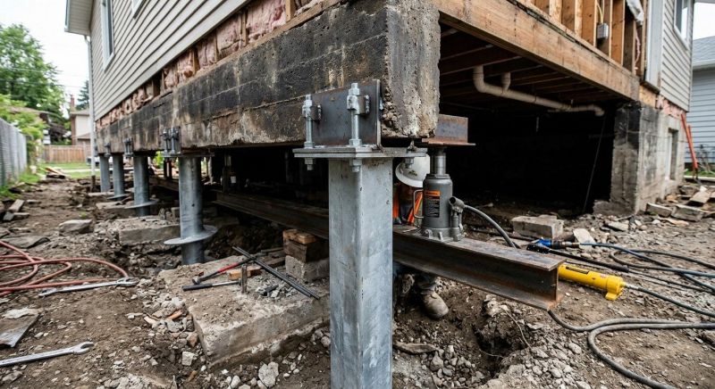 Foundation Raising in Winchester, MA