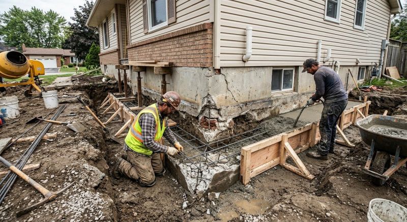 Foundation Repair in Concord, MA