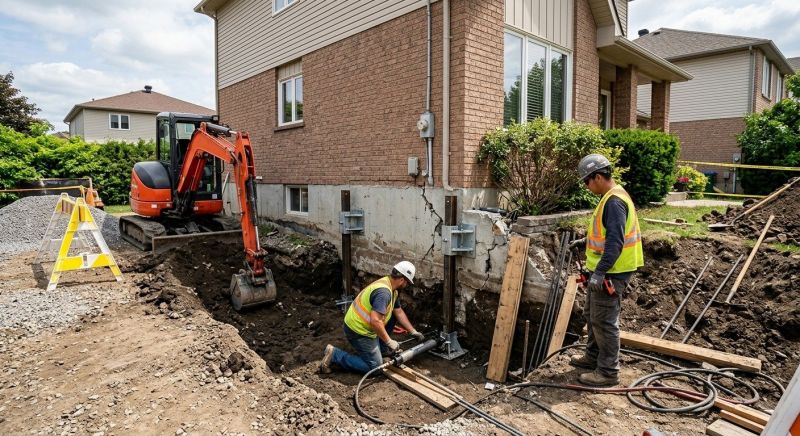 Foundation Repair in Hudson, MA