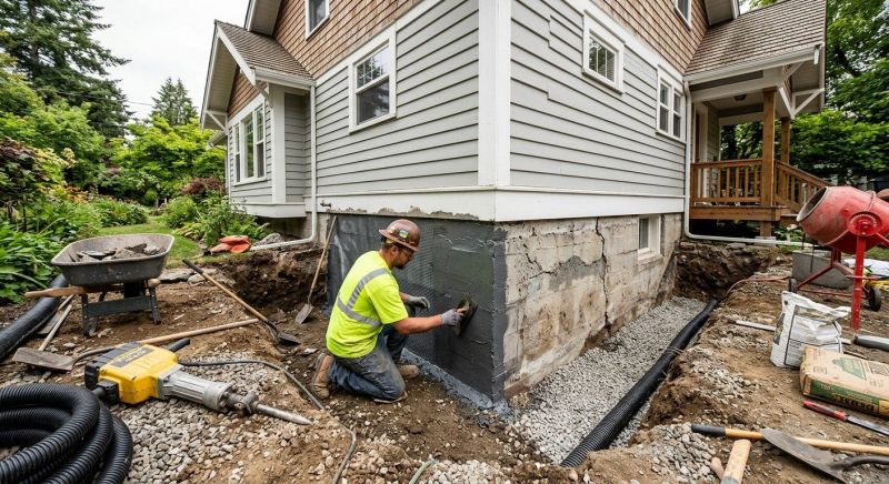 Foundation Restoration in Norwood, MA