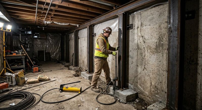 Foundation Stabilizing in Braintree, MA