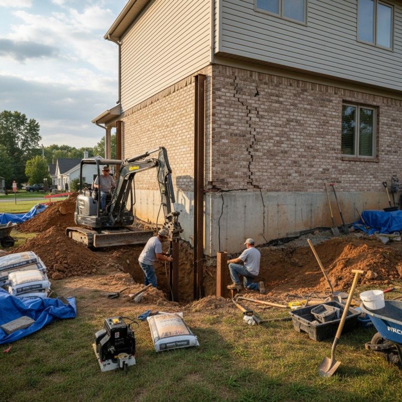 Foundation Structural Repair in Halifax, MA