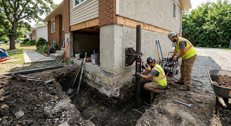 Foundation Structural Repair in Wayland, MA