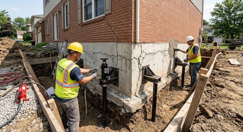 Foundation Structural Repair in Woonsocket, RI