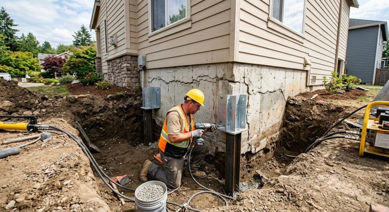 Home Foundation Repair in Chestnut Hill, MA