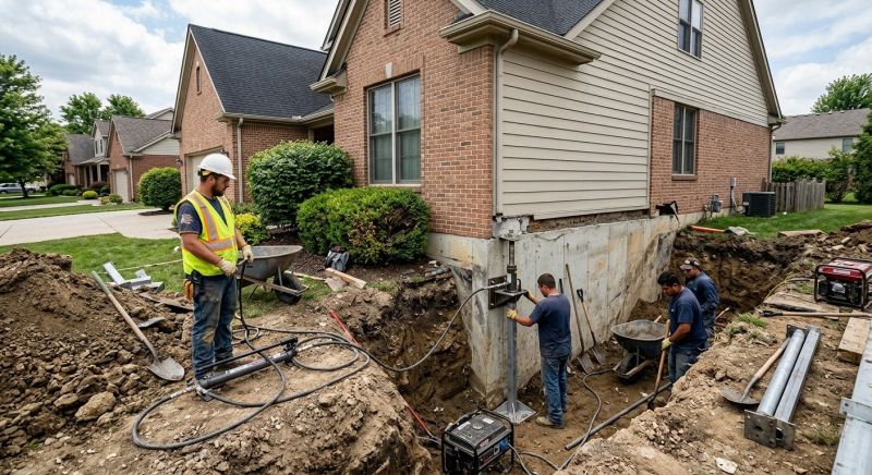 Home Foundation Repair in East Walpole, MA