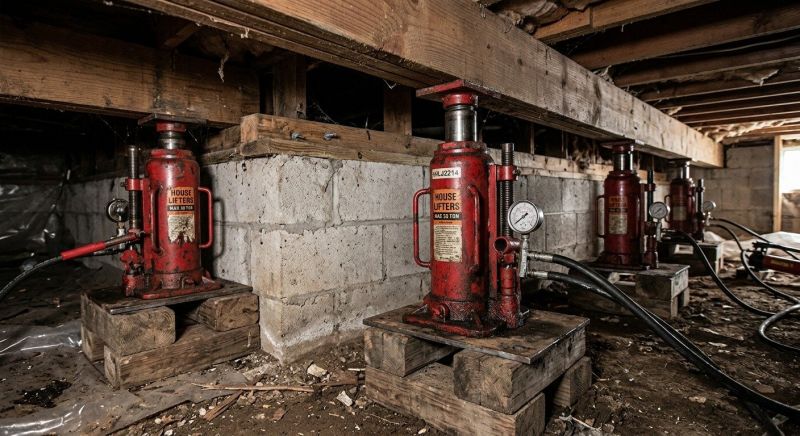 House Settling Repair in Norwood, MA
