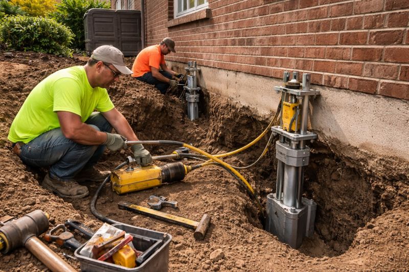 Settling Foundation Service in Attleboro Falls, MA