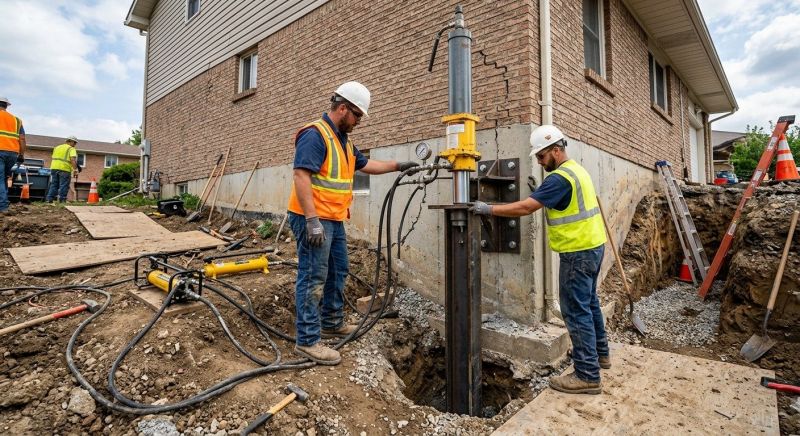 Settling Foundation Service in Lincoln, MA