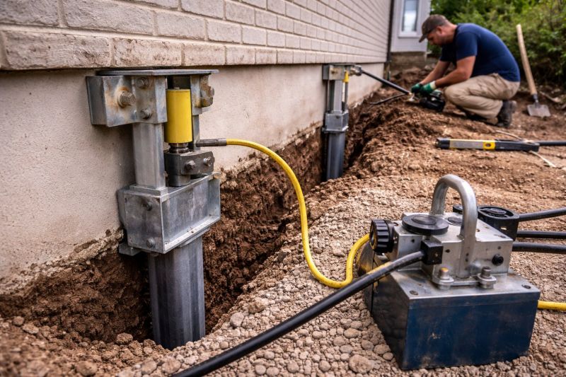 Sinking Foundation Repair in Boston, MA