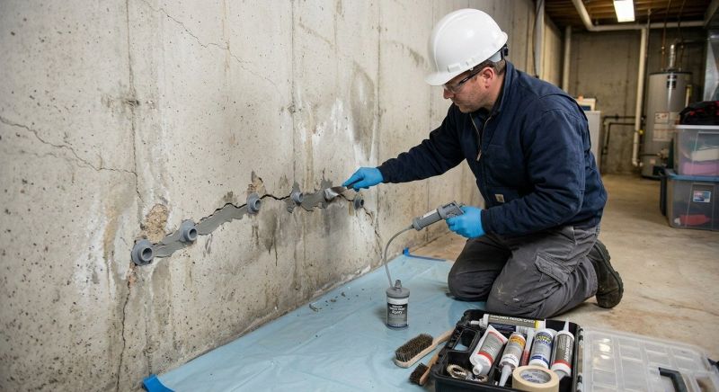 Structural Crack Repair in Norwood, MA