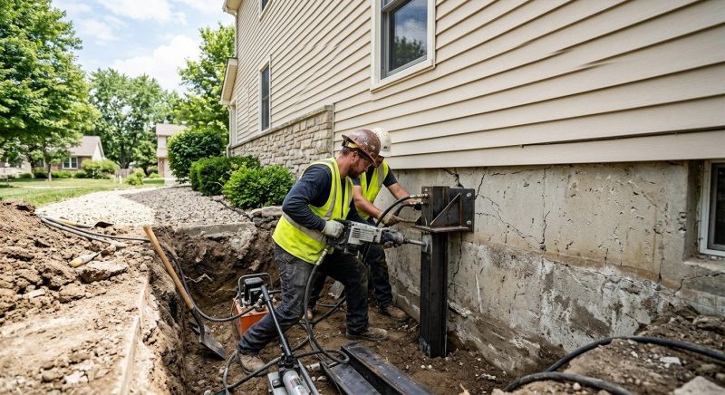 Structural Foundation Repair in Braintree, MA