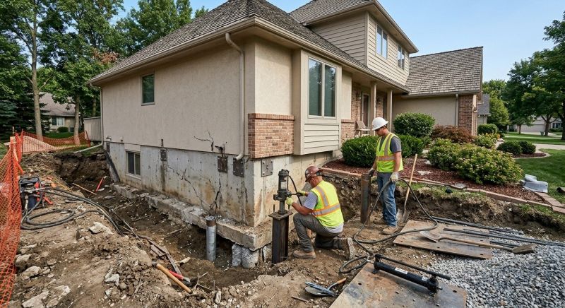 Structural Foundation Repair in East Taunton, MA