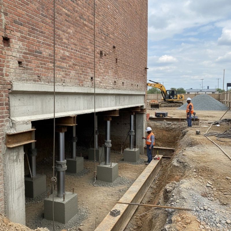 Structural Underpinning in Norwood, MA